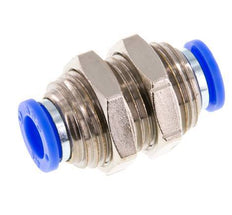 raccord enfichable 3/8'' Laiton/PBT NBR Bulkhead