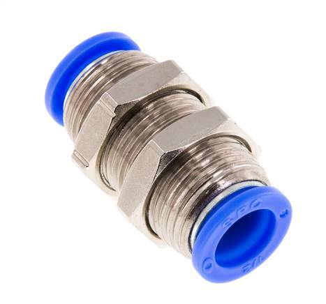 raccord enfichable 1/2'' Laiton/PBT NBR Bulkhead