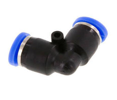 Raccord enfichable coudé 90deg 5/32'' PBT NBR [2 Pièces]