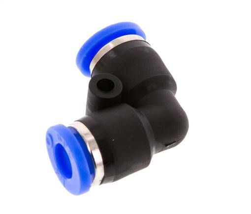 Raccord enfichable coudé 1/4'' 90deg PBT NBR [2 Pièces]