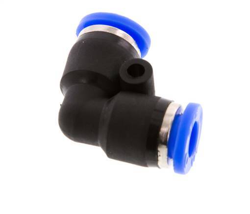 Raccord enfichable coudé 1/4'' 90deg PBT NBR [2 Pièces]