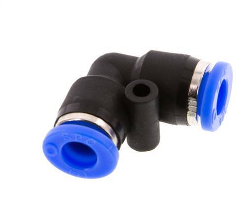 Raccord enfichable coudé 1/4'' 90deg PBT NBR [2 Pièces]