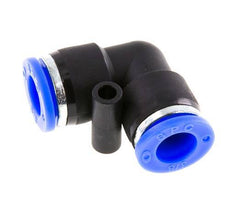Raccord enfichable coudé 3/8'' 90deg PBT NBR [2 Pièces]