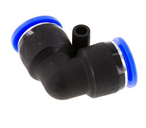 Raccord enfichable coudé 1/2'' 90deg PBT NBR [2 Pièces]