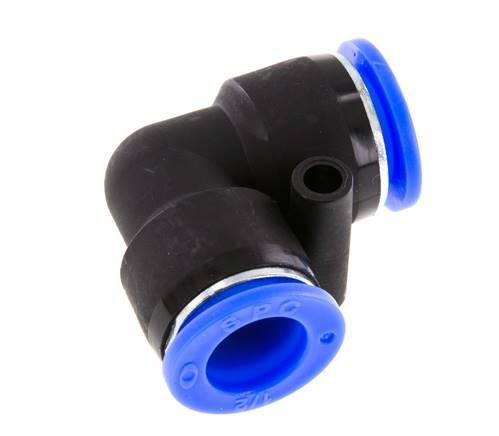 Raccord enfichable coudé 1/2'' 90deg PBT NBR [2 Pièces]