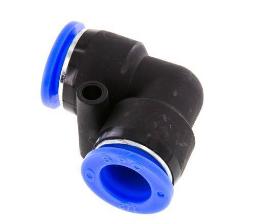 Raccord enfichable coudé 1/2'' 90deg PBT NBR [2 Pièces]
