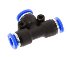 Raccord enfichable en T 1/4'' PBT NBR [2 Pièces]