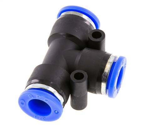 Raccord en T Push-in 3/8'' PBT NBR [2 Pièces]