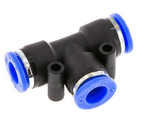 Raccord en T Push-in 3/8'' PBT NBR [2 Pièces]