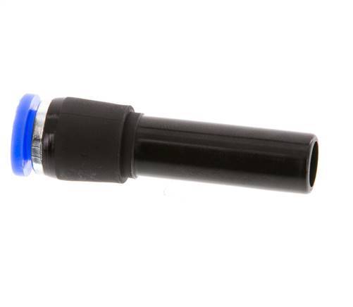Raccord enfichable 1/4'' x 3/8'' avec bouchon PBT NBR [2 pièces].