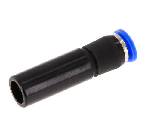 Raccord enfichable 1/4'' x 1/2'' avec bouchon PBT NBR [2 pièces].