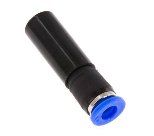 Raccord enfichable 1/4'' x 1/2'' avec bouchon PBT NBR [2 pièces].