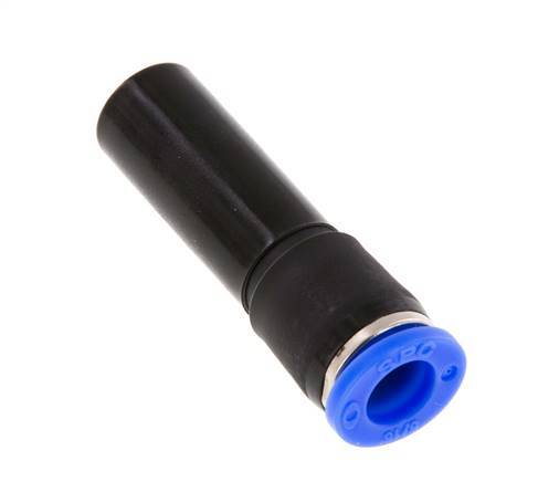 Raccord enfichable 5/16'' x 1/2'' avec bouchon PBT NBR [2 pièces].