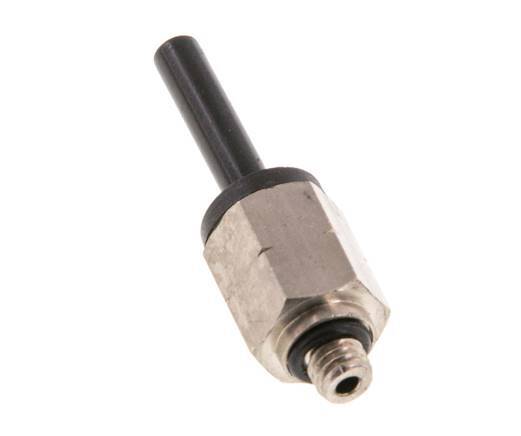 5/32'' x UNF 10-32 Plug-in Fitting Brass/PBT NBR [2 Pieces]