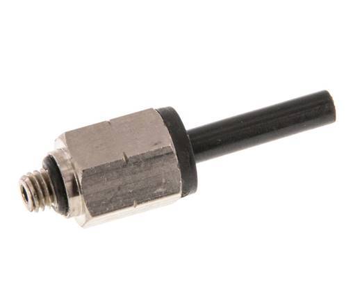 5/32'' x UNF 10-32 Plug-in Fitting Brass/PBT NBR [2 Pieces]