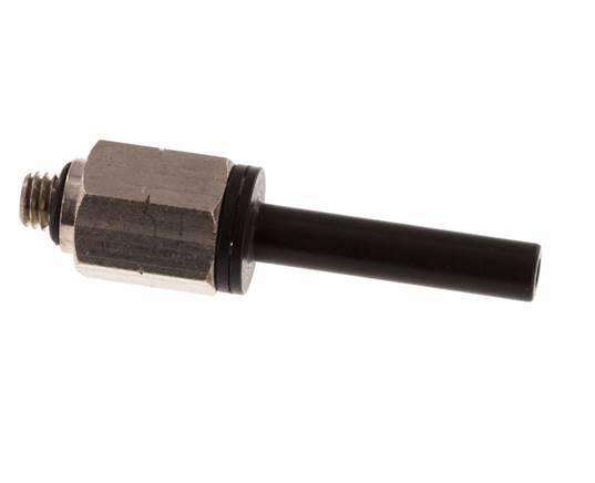 Raccord enfichable 3/16'' x UNF 10-32 Laiton/PBT NBR [2 Pièces]