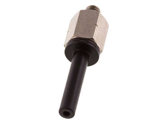 Raccord enfichable 3/16'' x UNF 10-32 Laiton/PBT NBR [2 Pièces]