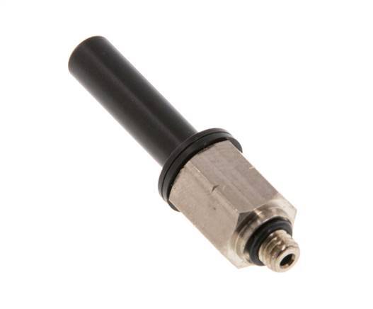 Raccord enfichable 1/4'' x UNF 10-32 laiton/PBT NBR [2 Pièces]