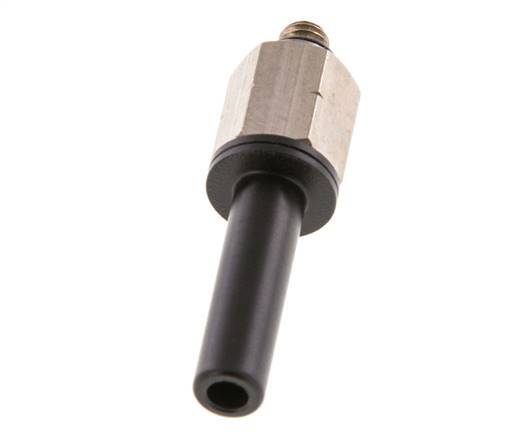 Raccord enfichable 1/4'' x UNF 10-32 laiton/PBT NBR [2 Pièces]