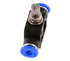 Silencieux de contrôle de débit droit 3,97 mm (5/32 pouce) laiton/PBT