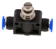 Silencieux de contrôle de débit droit 5/16 pouce (7,94 mm) laiton/PBT