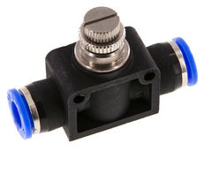 Flow Control Silencer Straight 3/8 inch (9.52 mm) Brass/PBT