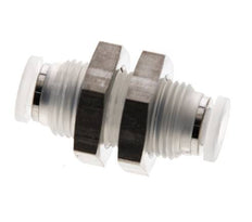 Raccord enfichable 4mm PA EPDM/PTFE Bulkhead
