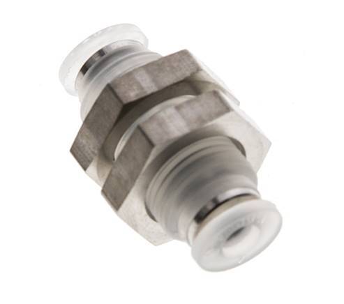 Raccord enfichable 4mm PA EPDM/PTFE Bulkhead