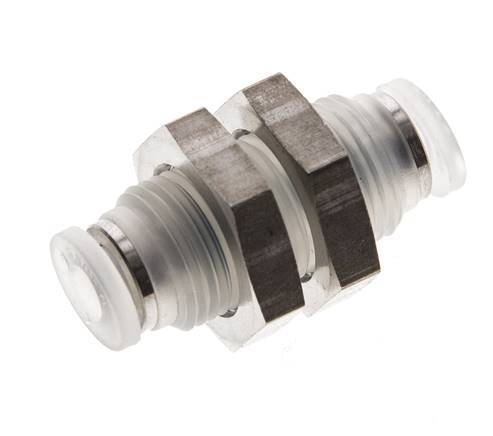 Raccord enfichable 4mm PA EPDM/PTFE Bulkhead