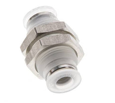 Raccord enfichable 6mm PA EPDM/PTFE Bulkhead