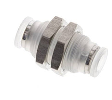 Raccord enfichable 6mm PA EPDM/PTFE Bulkhead
