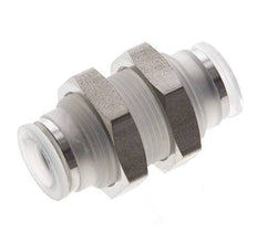 Raccord enfichable 8mm PA EPDM/PTFE Bulkhead