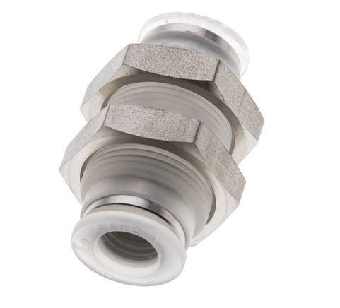 Raccord enfichable 8mm PA EPDM/PTFE Bulkhead