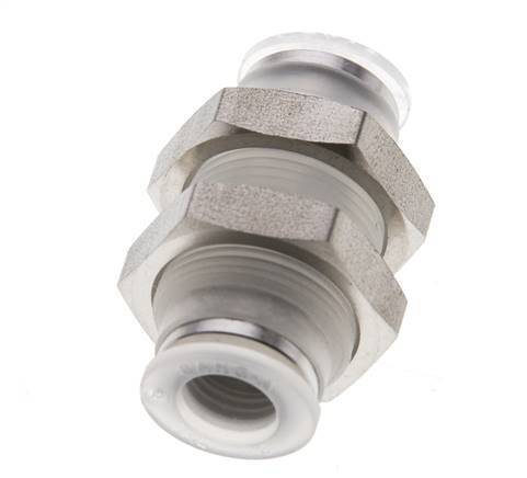 Raccord enfichable 8mm PA EPDM/PTFE Bulkhead