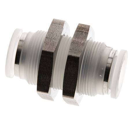 raccord enfichable 10mm PA EPDM/PTFE Bulkhead