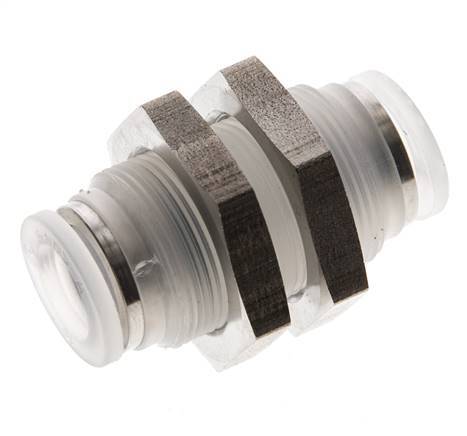 raccord enfichable 10mm PA EPDM/PTFE Bulkhead
