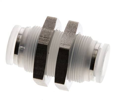 raccord enfichable 10mm PA EPDM/PTFE Bulkhead