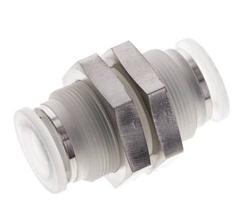 raccord enfichable 12mm PA EPDM/PTFE Bulkhead