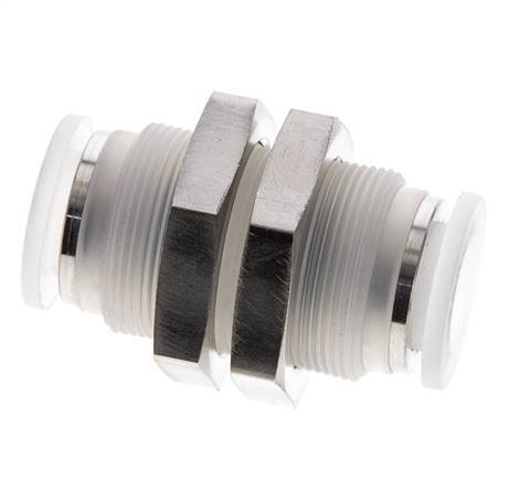raccord enfichable 12mm PA EPDM/PTFE Bulkhead