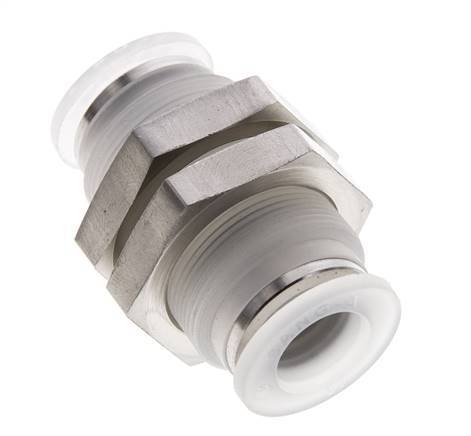 raccord enfichable 12mm PA EPDM/PTFE Bulkhead