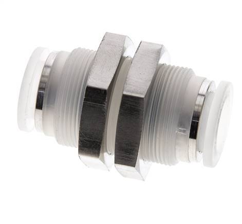 raccord enfichable 12mm PA EPDM/PTFE Bulkhead