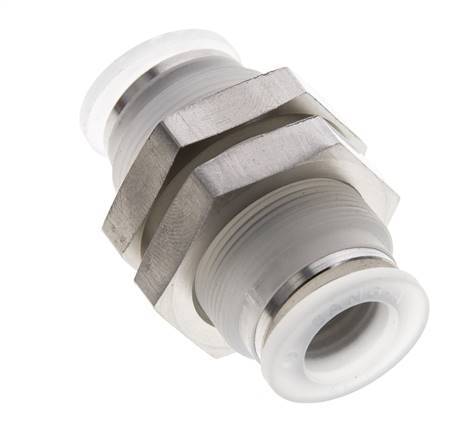 raccord enfichable 12mm PA EPDM/PTFE Bulkhead
