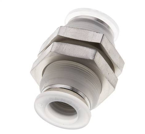 raccord enfichable 12mm PA EPDM/PTFE Bulkhead