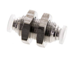 raccord enfichable de 4 mm Acier inoxydable/PA EPDM/PTFE Bulkhead