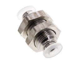 raccord enfichable de 4 mm Acier inoxydable/PA EPDM/PTFE Bulkhead