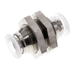 raccord enfichable 10mm Acier inoxydable/PA EPDM/PTFE Bulkhead