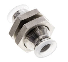 raccord enfichable 10mm Acier inoxydable/PA EPDM/PTFE Bulkhead
