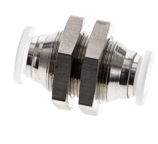 raccord enfichable 10mm Acier inoxydable/PA EPDM/PTFE Bulkhead