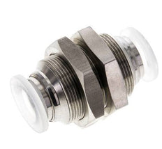 raccord enfichable de 12 mm Acier inoxydable/PA EPDM/PTFE Bulkhead