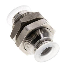 raccord enfichable de 12 mm Acier inoxydable/PA EPDM/PTFE Bulkhead